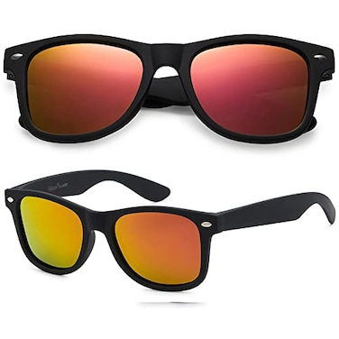 PolarSpex Toddler Sunglasses UV Protection Unbreakable Kids Polarized Sunglasses with Case for Boys Girls age 28