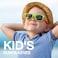 RIVBOS Kids Sunglasses Polarized UV Protection Flexible Rubber Glasses Shades with Strap for Boys Girls Green