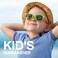 RIVBOS Kids Sunglasses Polarized UV Protection Flexible Rubber Glasses Shades with Strap for Boys Girls Green