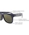 RuffleButts Kids Sunglasses ImpactResistant Polycarbonate Lenses with 100 UVAUVB Protection and Flexible BPAFree Frames Navy 510 Years