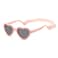 SJBNCai Baby Sunglasses Flexible Polarized Heart Shaped Sunglasses with Strap for Toddler Newborn Infant Ages 024 Months