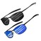 AEVOGUE Polarized Sunglasses For Men Rectangle Metal Frame Retro Sun Glasses AE0395 BlackBlack Frame Mirror Blue Lens 59