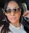 AIEYEZO Oversized Square Sunglasses for Men Women Fashion Metal Frame Square Aviator Gradient Shades GoldBrown Gradient