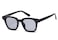 Bestum Inspired Square Sunglasses With Rivets Tinted Lens UV400 Black Grey