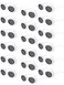 Blulu 18 Pack Retro Clout Oval Mod Thick Frame Round Lens Sunglasses Women Men Sunglasses White