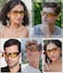 BOJOD Night Driving Glasses for Women Men Fits Over Anti Glare Polarized Night Vision Glasses for Nighttime Yellow Glasses