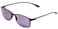 Calabria 720T Flexie Square Reading Sunglasses 050 Ebony MenWomen Bendable Sunglass Reader Flexible UV Protection TR90