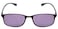Calabria 720T Flexie Square Reading Sunglasses 050 Ebony MenWomen Bendable Sunglass Reader Flexible UV Protection TR90