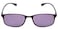Calabria 720T Flexie Square Reading Sunglasses 050 Ebony MenWomen Bendable Sunglass Reader Flexible UV Protection TR90