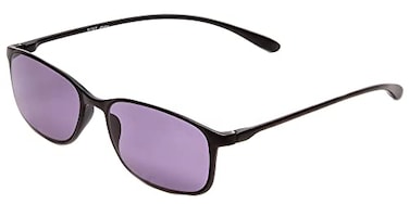 Calabria 720T Flexie Square Reading Sunglasses 050 Ebony MenWomen Bendable Sunglass Reader Flexible UV Protection TR90
