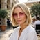 Canoazo pink Rimless Rectangle Sunglasses Women Men Trendy Square Y2K Glasses Retro Frameless Eyewear Gradient LensClear Pink