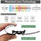 CAXMAN Clip On Sunglasses Over Prescription Frames for Men Women wSuper Dark Category 4 Lens Polarized Flip Up Extra Large
