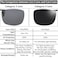 CAXMAN Clip On Sunglasses Over Prescription Frames for Men Women wSuper Dark Category 4 Lens Polarized Flip Up Extra Large