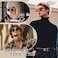 CGID Retro Steampunk Round Polarized Sunglasses Men Womens Metal Circle Frame UV400 Protection E72