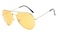 Chezi 3026 Aviator Sunglassess gold yellow