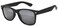 OWL Classic Vintage Smoke Lens Sunglasses Black Matte Frame
