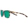 Costa Del Mar Womens May Round Sunglasses Tiger CowrieGreen Mirrored Polarized580G 57 mm