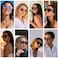 DANAMY Sunglasses Womens Polarized Sunglasses for Women Trendy Designer Mirrored UV Protection Sun Glasses
