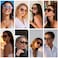DANAMY Sunglasses Womens Polarized Sunglasses for Women Trendy Designer Mirrored UV Protection Sun Glasses