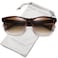 DANAMY Sunglasses Womens Polarized Sunglasses for Women Trendy Designer Mirrored UV Protection Sun Glasses