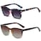 DUSHINE Polarized Sunglasses for Women Classic Retro Style UV400 Protection