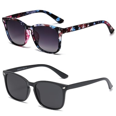 DUSHINE Polarized Sunglasses for Women Classic Retro Style UV400 Protection