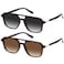 ELITERA Retro Aviator Sunglasses for Women MenPolarized Trendy Rectangle Womens Mens Shades Sun Glasses