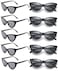 Eyegla Black Sunglasses Bulk Cat Eye Sunglasses Party Favor 1950s Inspired Glasses Set10Pack