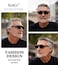 Eyekepper 3pack Polarized Clip on Sunglasses With Spring Draw Bar GreyBrownG15 Lens 54 34MM