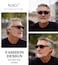 Eyekepper 3pack Polarized Clip on Sunglasses With Spring Draw Bar GreyBrownG15 Lens 54 34MM