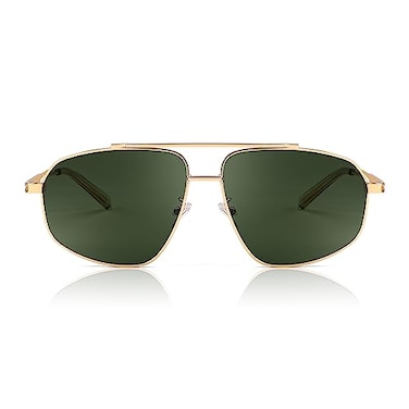 FEISEDY Classic Aviator Polarized Sunglasses Women Men 90s Vintage Pilot Shades Trendy Mirrored Sunglasses B2364