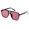 FEISEDY Retro Square Aviator Sunglasses Women Men 70s Vintage Trendy Plastic Frame Sun Glasses B2835