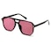 FEISEDY Retro Square Aviator Sunglasses Women Men 70s Vintage Trendy Plastic Frame Sun Glasses B2835