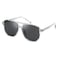 FEISEDY Retro Square Aviator Sunglasses Women Men 70s Vintage Trendy Plastic Frame Sun Glasses B2835