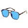 FEISEDY Retro Square Aviator Sunglasses Women Men 70s Vintage Trendy Plastic Frame Sun Glasses B2835