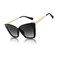 FEISEDY Trendy Polarized Women Sunglasses Retro Womens Square Cat Eye Sun Glasses B4134