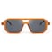 FEISEDY Vintage Square 70s Flat Aviator Sunglasses Women Men Classic Retro Stylish Frame UV400 Sunglasses B2622