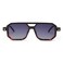 FEISEDY Vintage Square 70s Flat Aviator Sunglasses Women Men Classic Retro Stylish Frame UV400 Sunglasses B2622