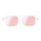 FEISEDY Vintage Square 70s Flat Aviator Sunglasses Women Men Classic Retro Stylish Frame UV400 Sunglasses B2622