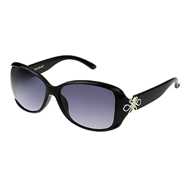 Foster Grant Womens Sublime Sunglasses Black 57mm US