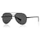 Gleyemor Polarized Aviator Sunglasses for Small Face Women and Men 52MM Small Aviators 100 UV Protection BlackGrey