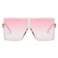 GRFISIA Square Oversized Sunglasses for Women Men Flat Top Fashion Shades