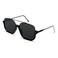 GUVIVI Retro Oversized Aviator Sunglasses for Women Men Square SemiRimless Double Bridge Sun Glasses 70s Trendy Shades Pilotstyle