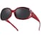 HAOLOTA Polarized Sunglasses for Women Rhinestone Wrap Around Sunglasses with UV400 Protection