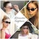 HAOLOTA Polarized Sunglasses for Women Rhinestone Wrap Around Sunglasses with UV400 Protection