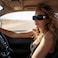 HAOLOTA Womens Polarized Sunglasses Fashionable Wraparound Butterfly Design with UV400 Protection