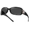 HAOLOTA Womens Polarized Sunglasses Fashionable Wraparound Butterfly Design with UV400 Protection