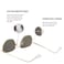 Htms Square Polarized Sunglasses for Men and Women Polygon Mirrored Lens Sun Glasses UV400 ProtectionLeopard FramePurple Lens Mirror