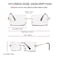 Hycredi Rectangle Sunglasses for MenWomen Small Rimless Square Shade Eyewear RedBlack