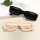 JASPIN Rectangle Sunglasses for Women Men Trendy Y2k Retro 90s Sun Glasses UV Protection Cool Square Frame